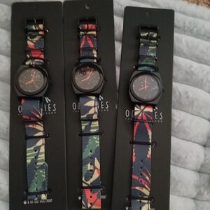 Oies Patterned Strap Watches